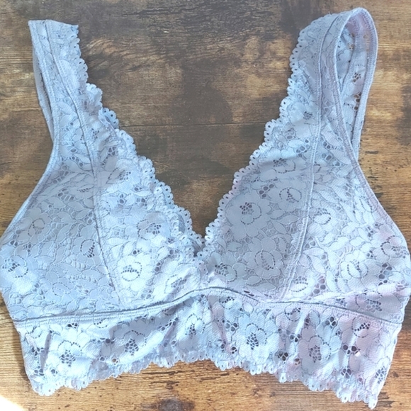 Grey Lace Bra Top, Size XL NWOT - Picture 6 of 15